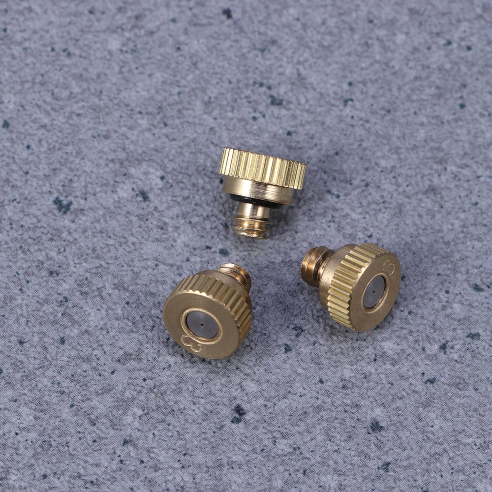 30pcs 0.3mm Brass Misting Nozzle Atomizing Spray Mister Nozzle for Outdoor Cooling System
30pcs 0.3mm Brass Misting Nozzle Atomizing Spray Mister Nozzle for Outdoor Cooling System
