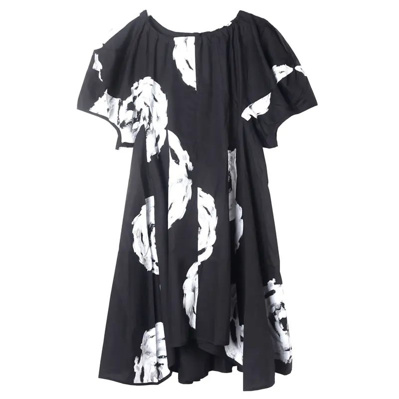 XITAO Irregular Print Dress 2021 Summer New Style Western Style Fashionable Loose Large Size Age Reduction Dress WMD0678
XITAO Irregular Print Dress 2021 Summer New Style Western Style Fashionable Loose Large Size Age Reduction Dress WMD0678