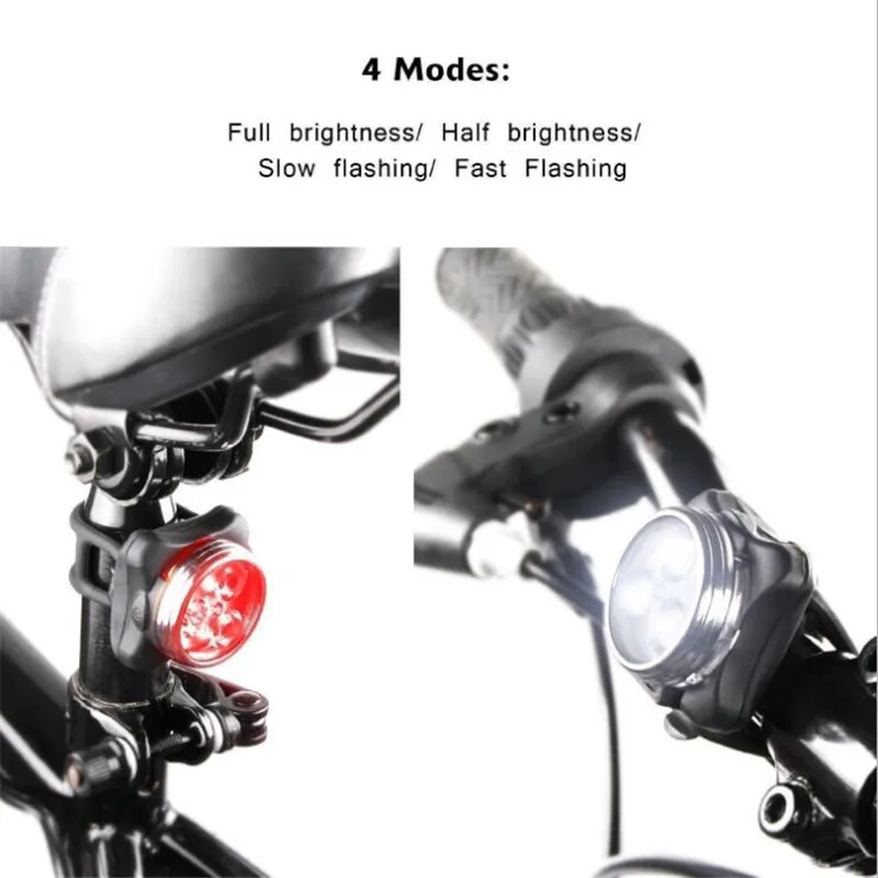 USB Rechargeable Built-in Battery LED Bicycle Light Bike lamp Cycling Set Bright Front Headlight Rear Back Tail Lanterna 4 Modes
USB Rechargeable Built-in Battery LED Bicycle Light Bike lamp Cycling Set Bright Front Headlight Rear Back Tail Lanterna 4 Modes