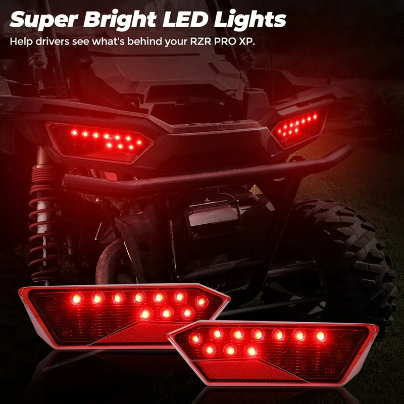 Passenger Driver Side Tail Light Signal Light Brake Lamp for Polaris RZR Turbo 1000 XP 900 S 2014-2019
Passenger Driver Side Tail Light Signal Light Brake Lamp for Polaris RZR Turbo 1000 XP 900 S 2014-2019