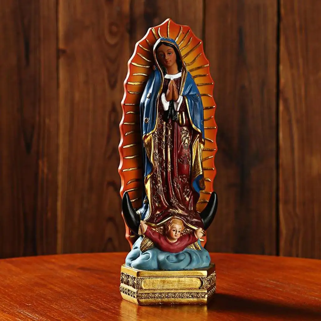 1 шт. изысканный 8 "Guadalupe Статуя Девы Марии христианская Статуэтка подарок Рождественский Декор украшения Ренессанс коллекция
1 шт. изысканный 8 "Guadalupe Статуя Девы Марии христианская Статуэтка подарок Рождественский Декор украшения Ренессанс коллекция