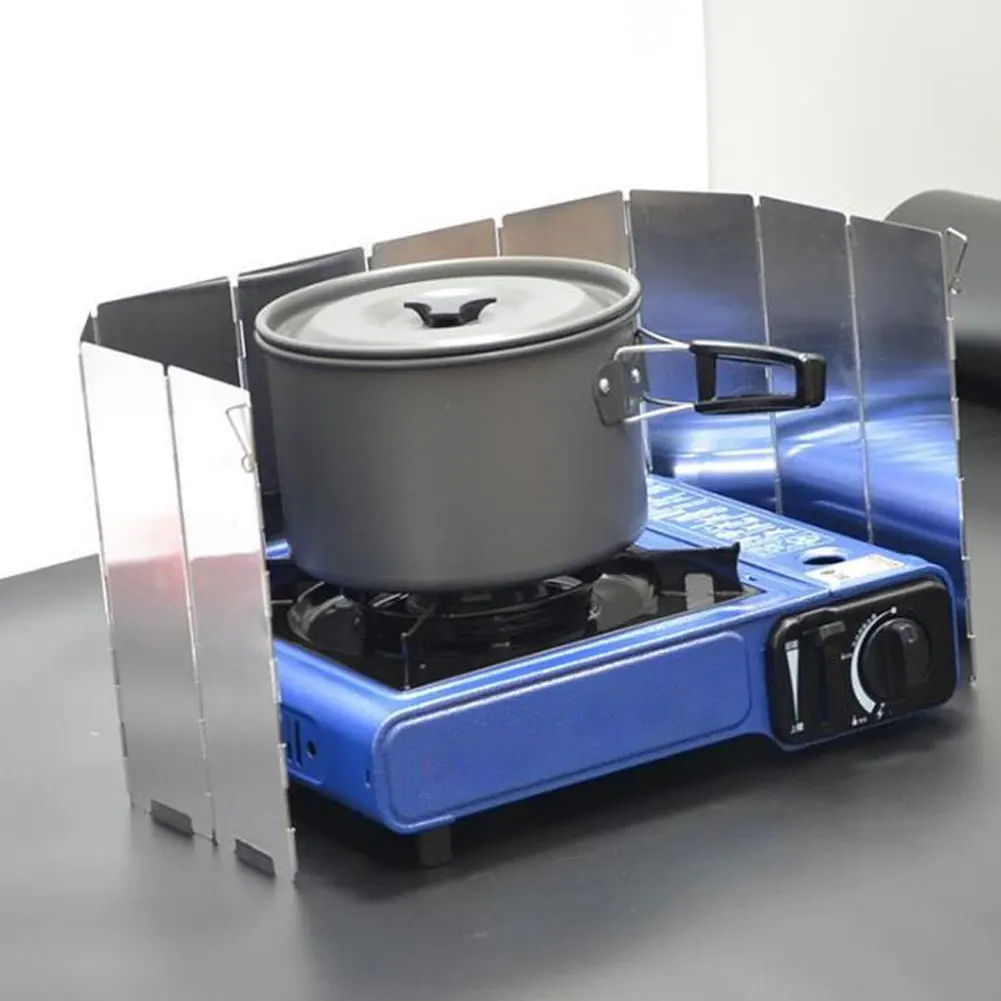 Outdoor Camping Stove Windshield Foldable Aluminium Wind Screen Protection For Backpack Gas Stove Windproof Screen Wind Screen
Outdoor Camping Stove Windshield Foldable Aluminium Wind Screen Protection For Backpack Gas Stove Windproof Screen Wind Screen