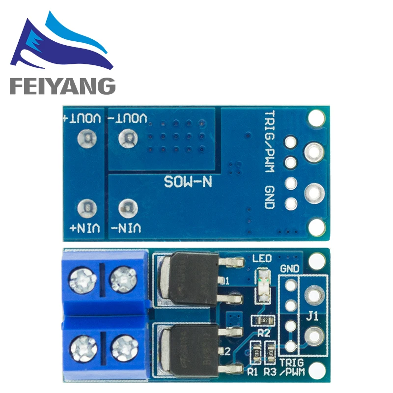 10 шт. 15A 400 Вт MOSFET триггер переключениt приводной модуль PWM регулятор Управление