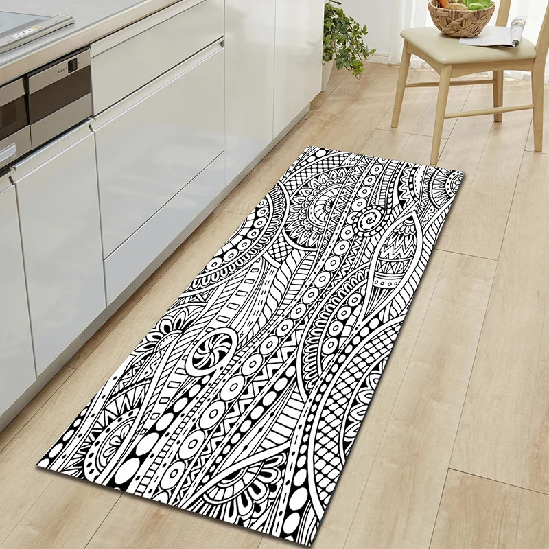 Kitchen Geometric Printed Mat Antifouling Entrance Doormat Bathroom Absorbent Non-slip Rug Home Wardrobe Shoe Cabinet Long Mats
Kitchen Geometric Printed Mat Antifouling Entrance Doormat Bathroom Absorbent Non-slip Rug Home Wardrobe Shoe Cabinet Long Mats