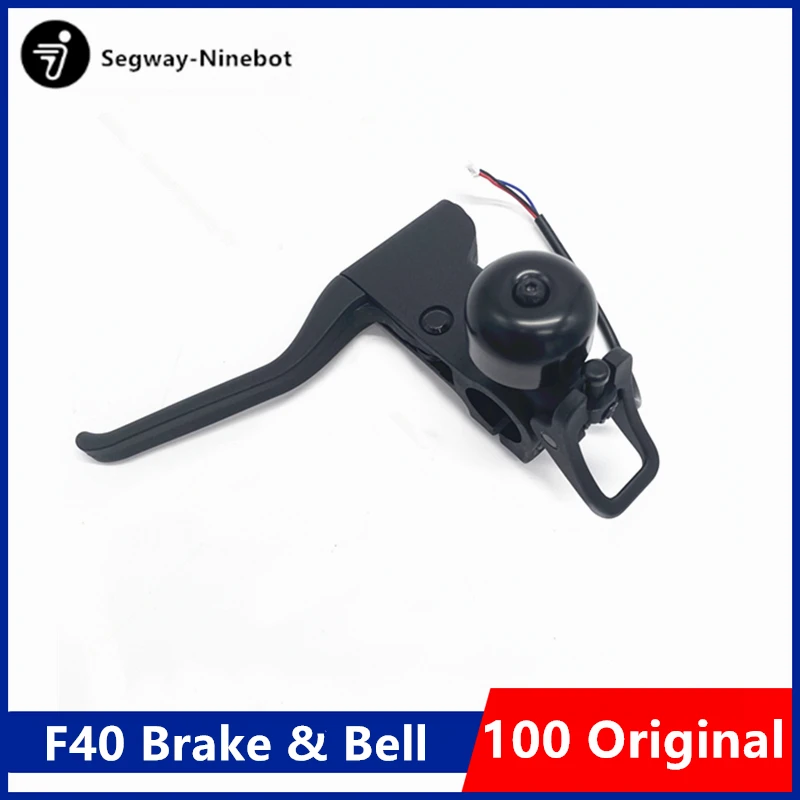 Original Brake and Bell assembly for Ninebot F40 KickScooter Smart Electric Scooter Hoverboard Brake and Bell Handle Parts
Original Brake and Bell assembly for Ninebot F40 KickScooter Smart Electric Scooter Hoverboard Brake and Bell Handle Parts