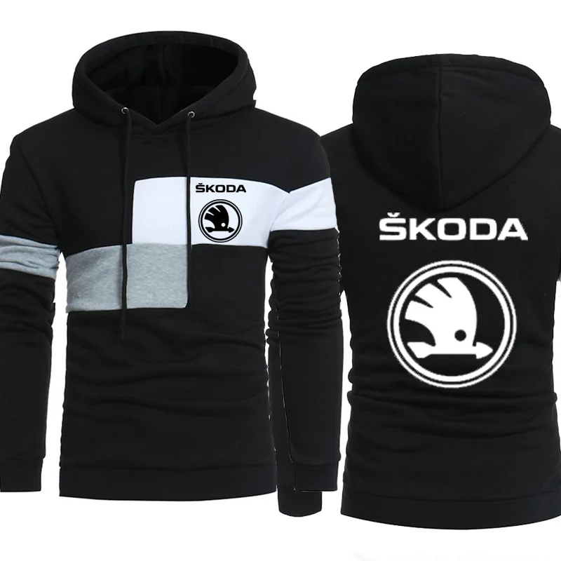 Men's hooded sweater Skoda Car Logo Printing Spring Autumn Casual High Quality Splicing Cotton Men's Sport Sweatshirt
Men's hooded sweater Skoda Car Logo Printing Spring Autumn Casual High Quality Splicing Cotton Men's Sport Sweatshirt