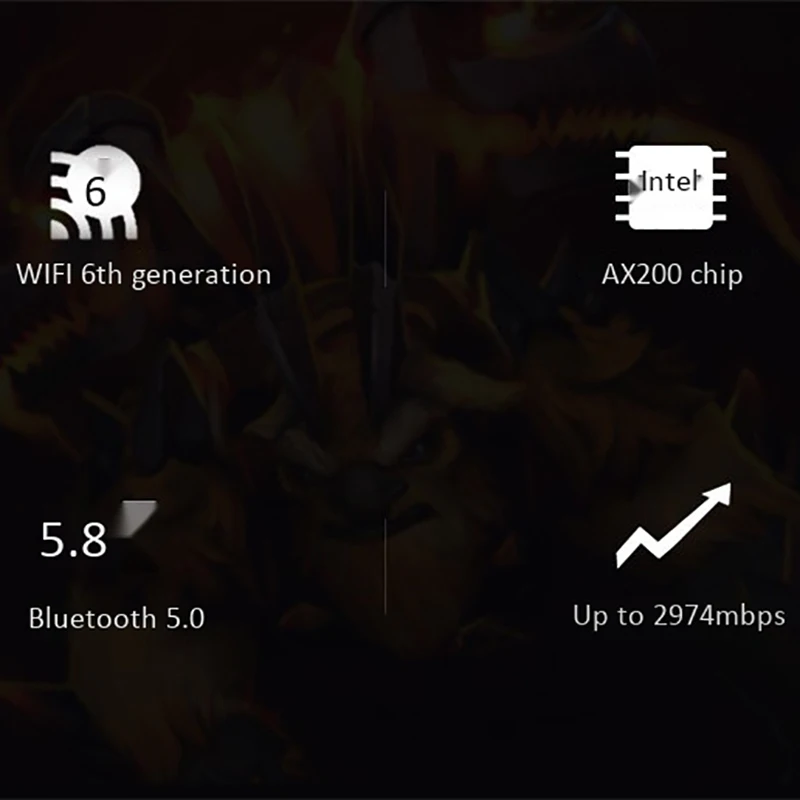 WiFi 6-Generation Wireless Network Card AX200 Dual-Frequency Gigabit 5G Built-in Bluetooth 5.0 Wifi Receiver
WiFi 6-Generation Wireless Network Card AX200 Dual-Frequency Gigabit 5G Built-in Bluetooth 5.0 Wifi Receiver