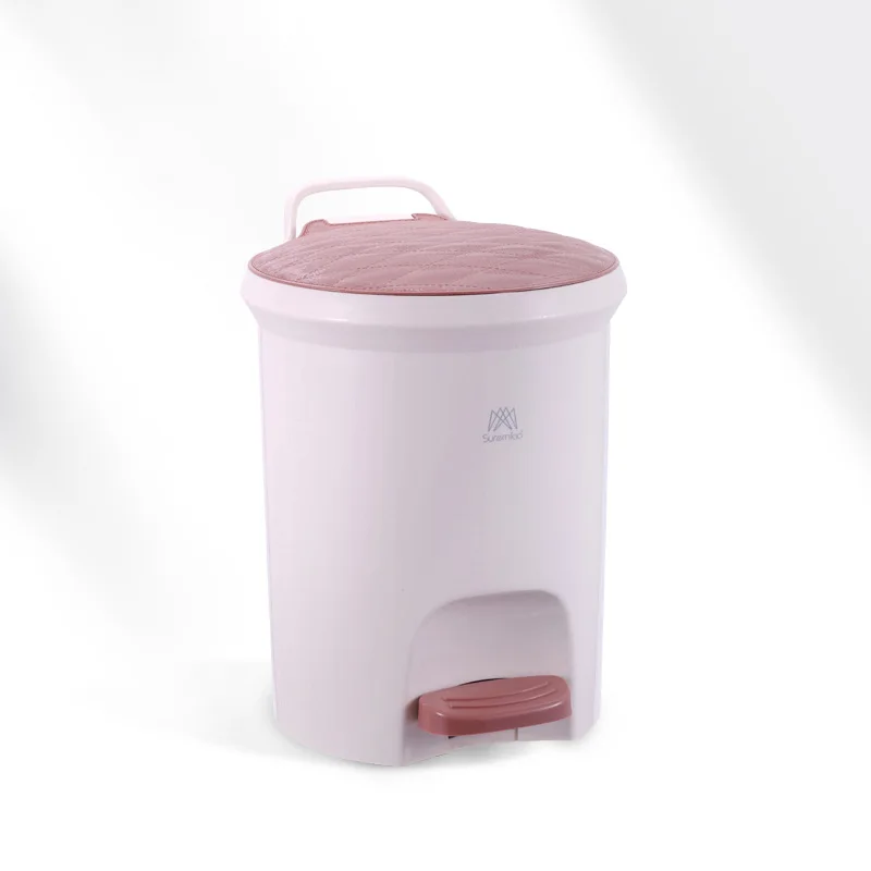 Creative Trash Can Pedal Sealed Household Kitchen With Lid White Garbage Can For Bedroom White Dustbin
Creative Trash Can Pedal Sealed Household Kitchen With Lid White Garbage Can For Bedroom White Dustbin