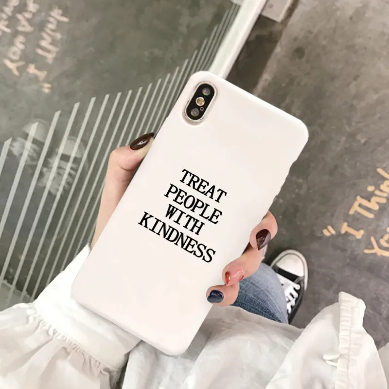 GYKZ Harry Styles Treat People With Kindness Phone Case For iPhone XS MAX 11Pro 12 X XR 7 8 Plus Candy Color Soft Silicone Cover
GYKZ Harry Styles Treat People With Kindness Phone Case For iPhone XS MAX 11Pro 12 X XR 7 8 Plus Candy Color Soft Silicone Cover