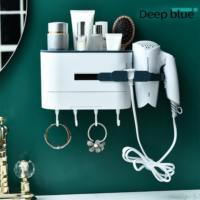 Hair Dryer Rack Free Punch Wall Hanging Toilet Vanity Toothbrush Cup Dryer Hanger Bathroom Storage Hair Dryer Organizer Shelf
Hair Dryer Rack Free Punch Wall Hanging Toilet Vanity Toothbrush Cup Dryer Hanger Bathroom Storage Hair Dryer Organizer Shelf