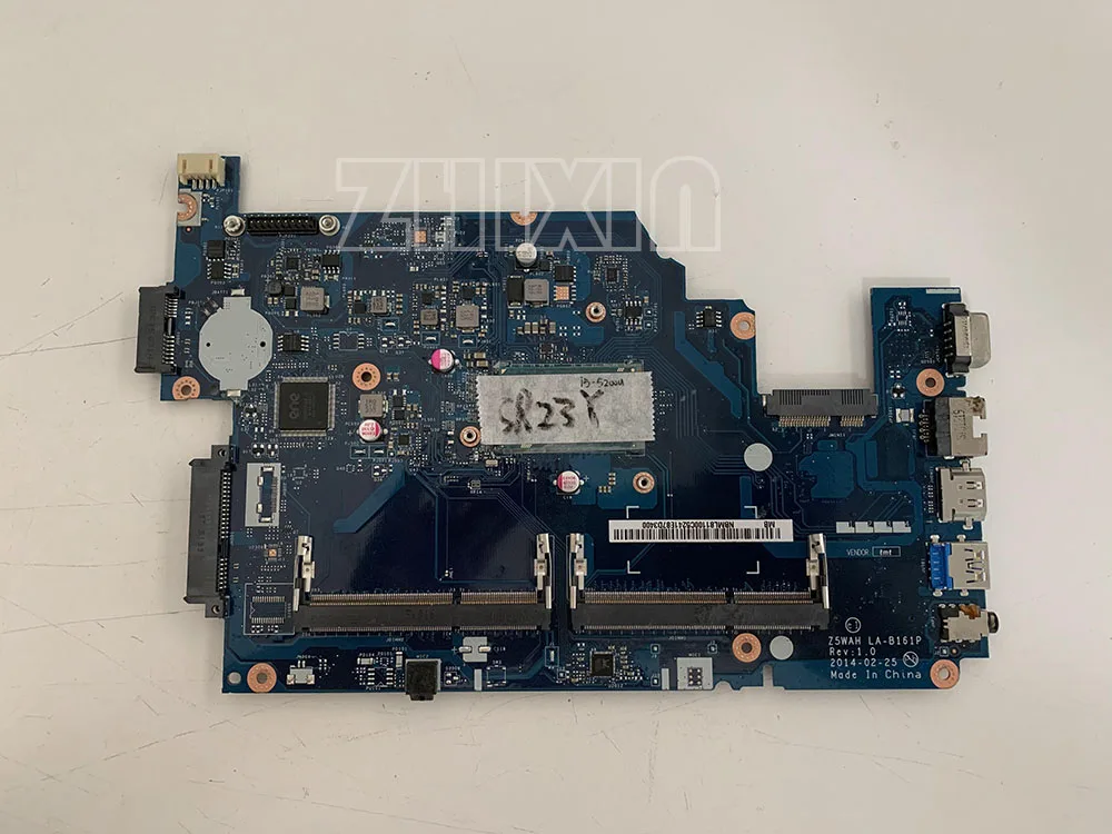 Материнская плата yourui для ноутбука Acer aspire E5-531 E5-571 E5-571P LA-B161P SR1EF I5-4210U CPU Z5WAH NBML811004, материнская плата
Материнская плата yourui для ноутбука Acer aspire E5-531 E5-571 E5-571P LA-B161P SR1EF I5-4210U CPU Z5WAH NBML811004, материнская плата