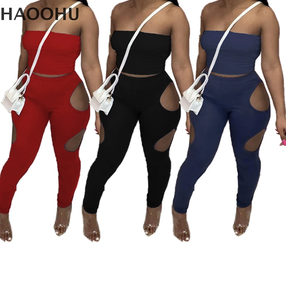 HAOOHU Cross-border Foreign Trade Hot Style Women's temperament Commuter Sexy Two-piece Wrap Trousers With Chest Hole
HAOOHU Cross-border Foreign Trade Hot Style Women's temperament Commuter Sexy Two-piece Wrap Trousers With Chest Hole