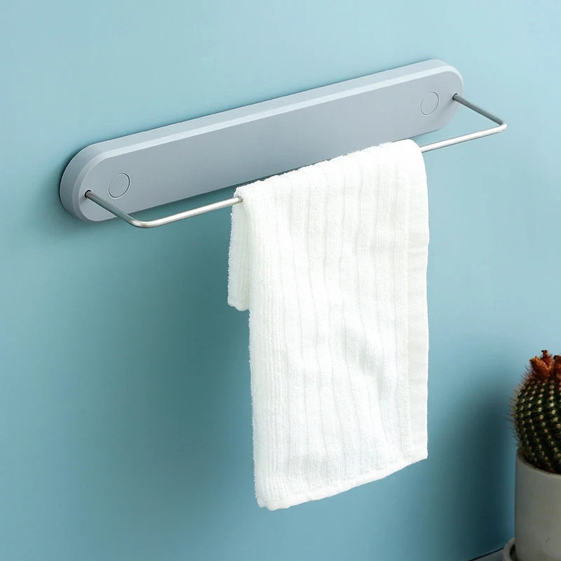 Punch Free Towel Holder Rack Wall Mounted Towel Hanger Bathroom Towel Bar Shelf Hanging Hook Bathroom Organizer
Punch Free Towel Holder Rack Wall Mounted Towel Hanger Bathroom Towel Bar Shelf Hanging Hook Bathroom Organizer