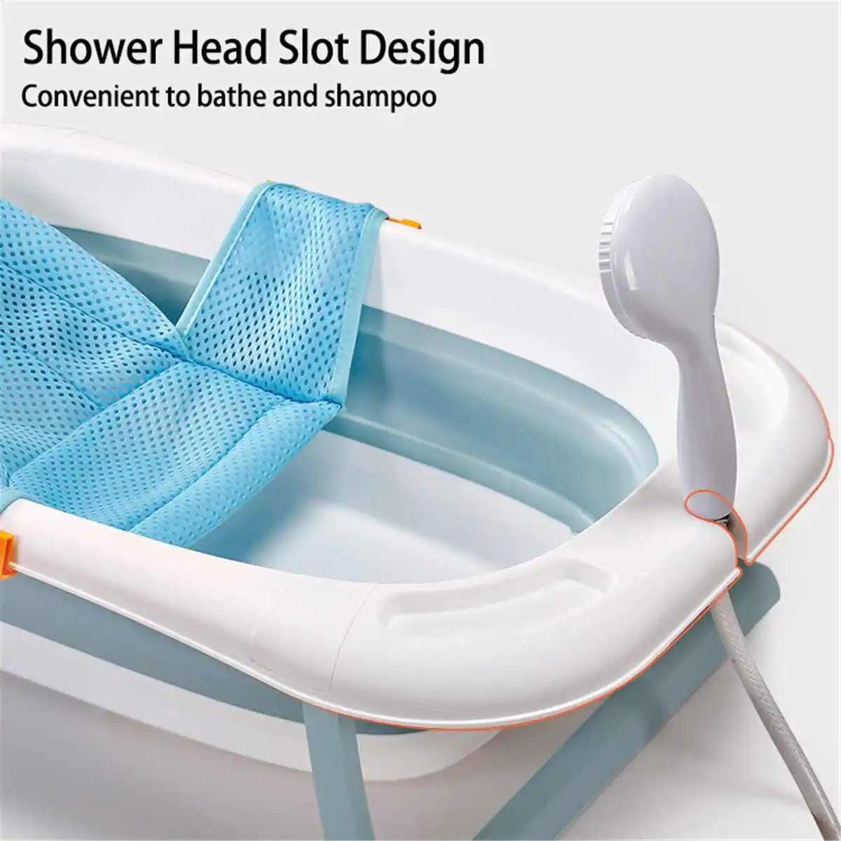 Newborn Baby Folding Bath Tub Swimming Tubs Bath Body Washing Portable Infant Children Bathtub Kids Bathtub w/ Thermometer
Newborn Baby Folding Bath Tub Swimming Tubs Bath Body Washing Portable Infant Children Bathtub Kids Bathtub w/ Thermometer
