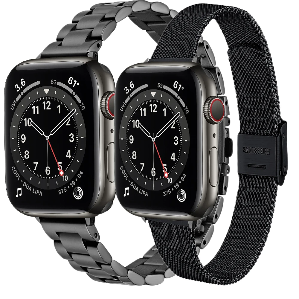 Ремешок из нержавеющей стали для Apple Watch Se, сетчатый Браслет для Iwatch Se 6 3 38 мм 42 мм, 40 мм 44 мм Series 6 5 4
Ремешок из нержавеющей стали для Apple Watch Se, сетчатый Браслет для Iwatch Se 6 3 38 мм 42 мм, 40 мм 44 мм Series 6 5 4