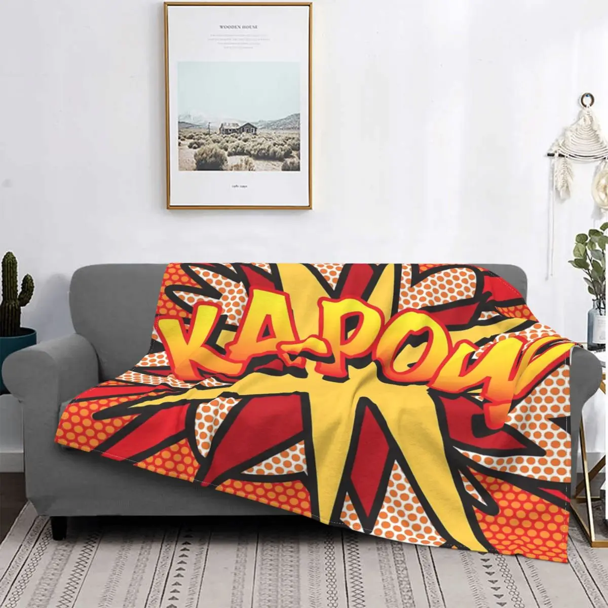 Ka-pow-Manta de cómic Pop Art, переключающаяся картина для cama, sofa, cama, manta de muselina, manta pesada
Ka-pow-Manta de cómic Pop Art, переключающаяся картина для cama, sofa, cama, manta de muselina, manta pesada