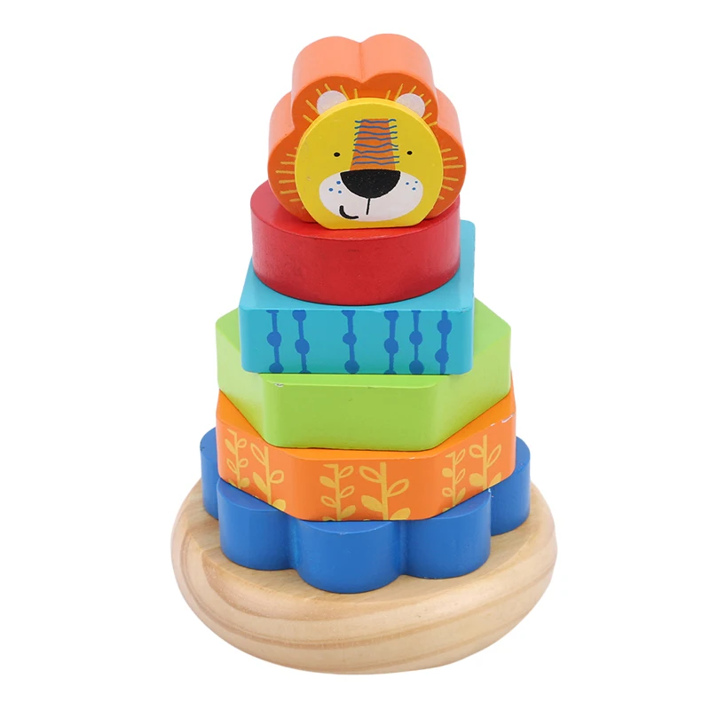 2021 New High Quality Wooden Colorful Rainbow Building Blocks Toys For Children Funny Animals Rainbow Stacking Towers Toys
2021 New High Quality Wooden Colorful Rainbow Building Blocks Toys For Children Funny Animals Rainbow Stacking Towers Toys