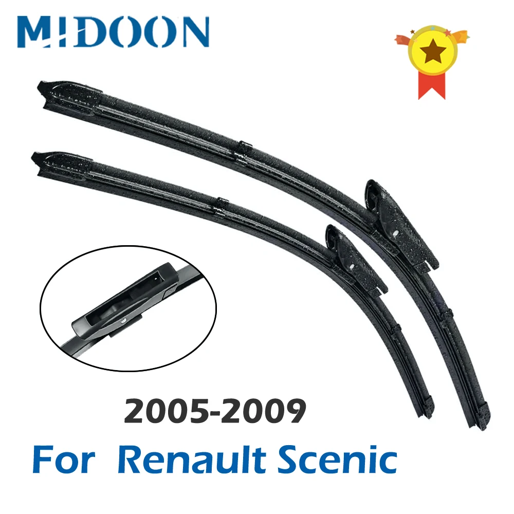 Щетки стеклоочистителя MIDOON для Renault Scenic 2, Grand Scenic II 2, 2005-2009, лобовое стекло, переднее стекло, 26 дюймов + 22 дюйма
Щетки стеклоочистителя MIDOON для Renault Scenic 2, Grand Scenic II 2, 2005-2009, лобовое стекло, переднее стекло, 26 дюймов + 22 дюйма