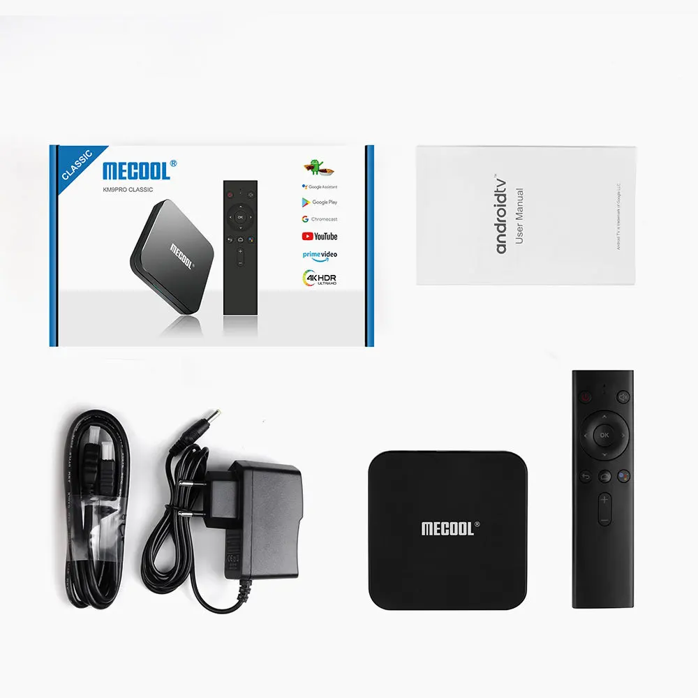 MECOOL KM9 PRO TV Google Certificato TV Box Android 9.0 Amlogic S905X 2 Android tv 4K Dual Wifi Set Top Box
MECOOL KM9 PRO TV Google Certificato TV Box Android 9.0 Amlogic S905X 2 Android tv 4K Dual Wifi Set Top Box