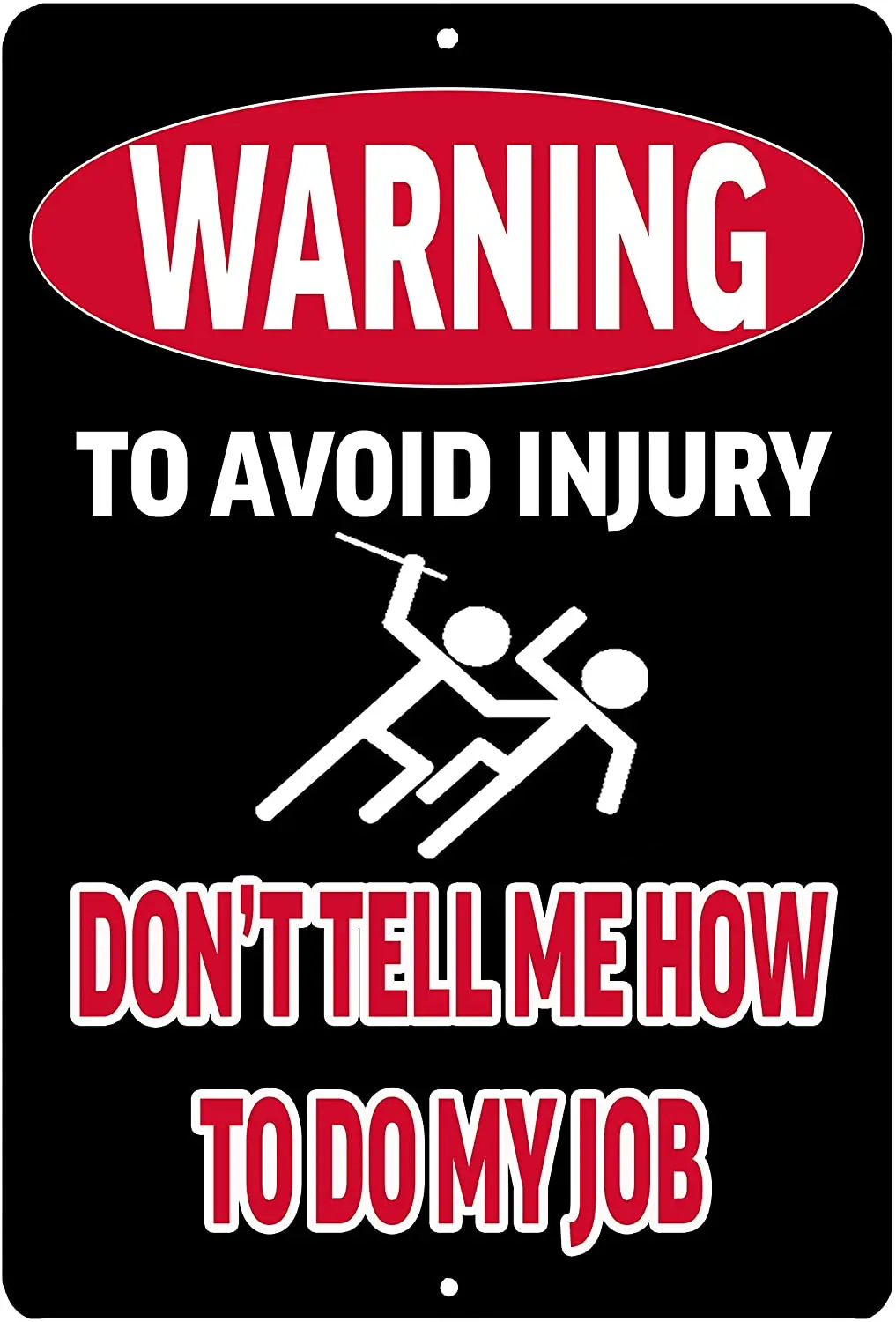 Work Office Warning to Avoid Injury Job Retro Metal Tin Sign Plaque Poster Wall Decor Art Shabby Chic Gift
Work Office Warning to Avoid Injury Job Retro Metal Tin Sign Plaque Poster Wall Decor Art Shabby Chic Gift
