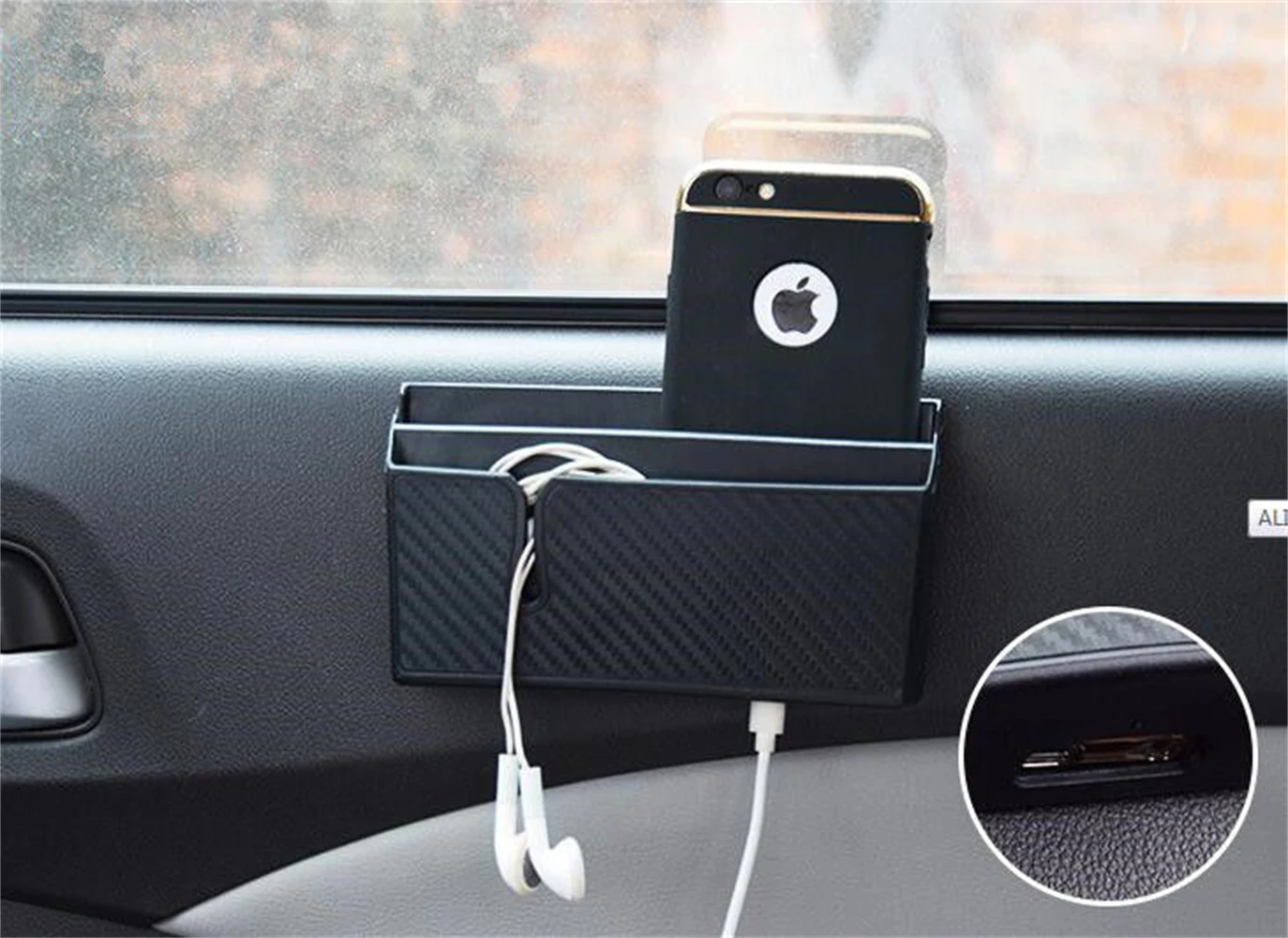 Автомобильный контейнер из углеродного волокна для хранения билетов и сигарет 
Автомобильный контейнер из углеродного волокна для хранения билетов и сигарет