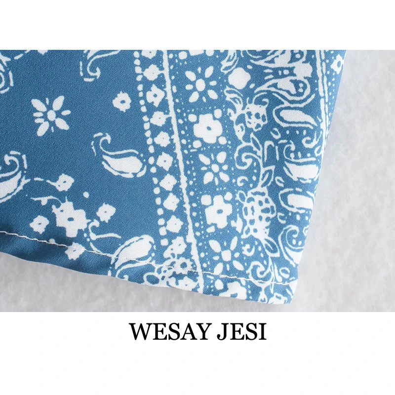 WESAY JESI Za Women's Clothing 2021 TRAF Summer Dress Woman Fashion Casual Geometric Print Long Dresses Vintage Chic Sundress
WESAY JESI Za Women's Clothing 2021 TRAF Summer Dress Woman Fashion Casual Geometric Print Long Dresses Vintage Chic Sundress