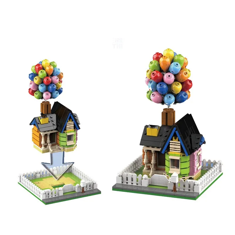 Ideas Creator Expert Street View Animation flying Balloon House Modular MOC Brick 555Pcs Model Building Blocks Friends Kids Toys
Ideas Creator Expert Street View Animation flying Balloon House Modular MOC Brick 555Pcs Model Building Blocks Friends Kids Toys