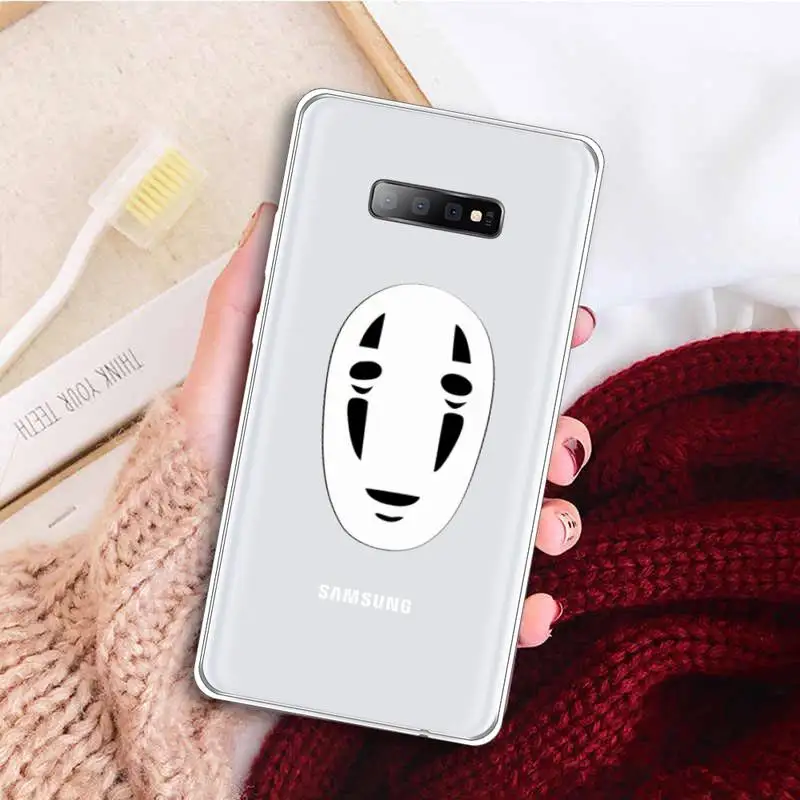 Spirited Away Faceless man Phone Case Transparent for samsung A 21s 50 51 71 S 8 9 20 20fe note 10 20 ultra plus
Spirited Away Faceless man Phone Case Transparent for samsung A 21s 50 51 71 S 8 9 20 20fe note 10 20 ultra plus