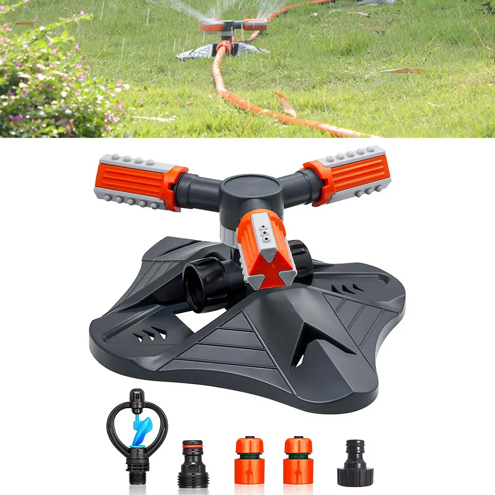 3 Arms Rotating Garden Sprinkler 360° Automatic Grass Lawn Watering Grass Lawn Rotary Nozzle Rotating Irrigation Tool
3 Arms Rotating Garden Sprinkler 360° Automatic Grass Lawn Watering Grass Lawn Rotary Nozzle Rotating Irrigation Tool