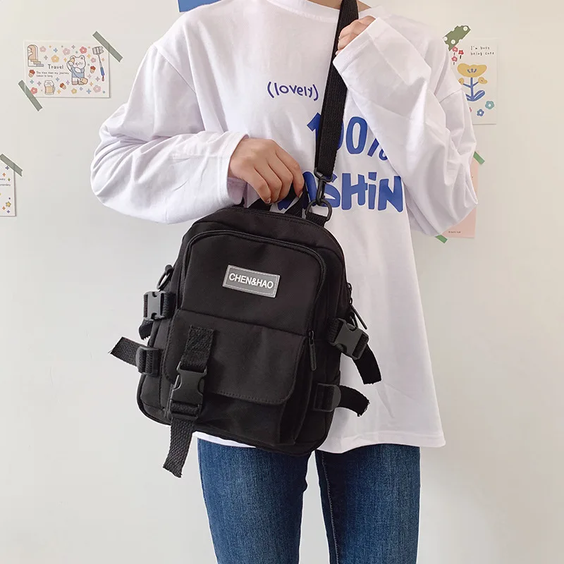 2021 Fashion Girl Mini Backpack Anti-theft Shoulder Bag School Bag for Teenager School Female Fashion Canvas Small Backpacks
2021 Fashion Girl Mini Backpack Anti-theft Shoulder Bag School Bag for Teenager School Female Fashion Canvas Small Backpacks