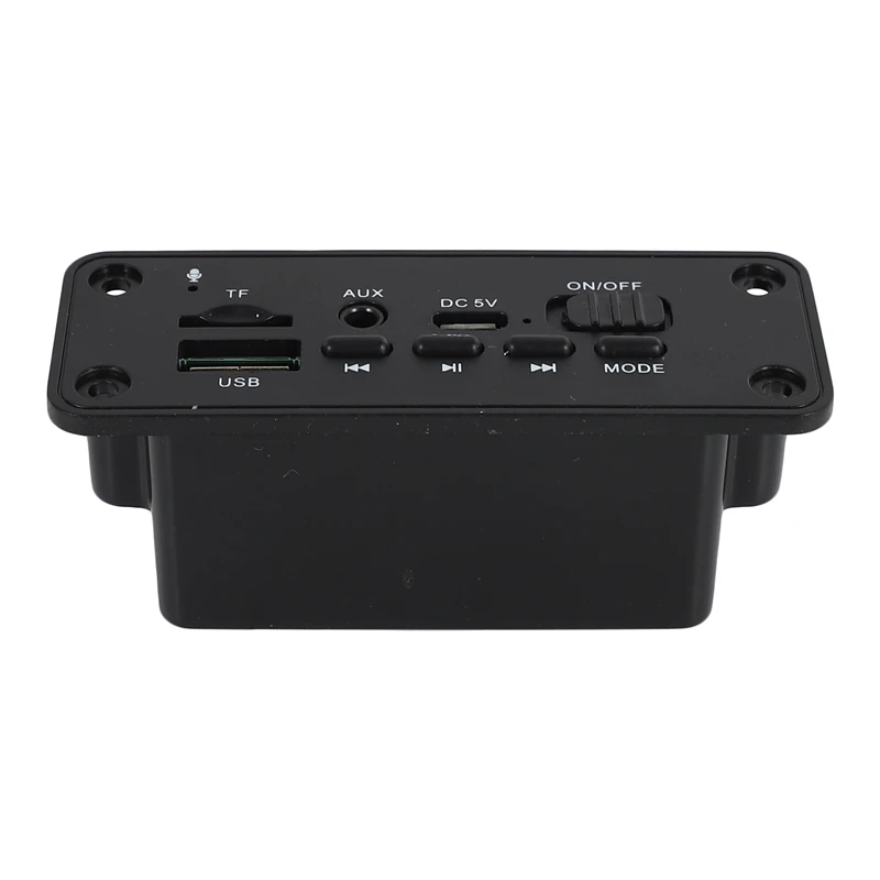 Hands-Free MP3 Player Decoder Board 2 x 3W Amplifier DC 5V MP3 WMA Wireless Bluetooth 5.0 Decoder Board Audio Module USB FM TF R
Hands-Free MP3 Player Decoder Board 2 x 3W Amplifier DC 5V MP3 WMA Wireless Bluetooth 5.0 Decoder Board Audio Module USB FM TF R