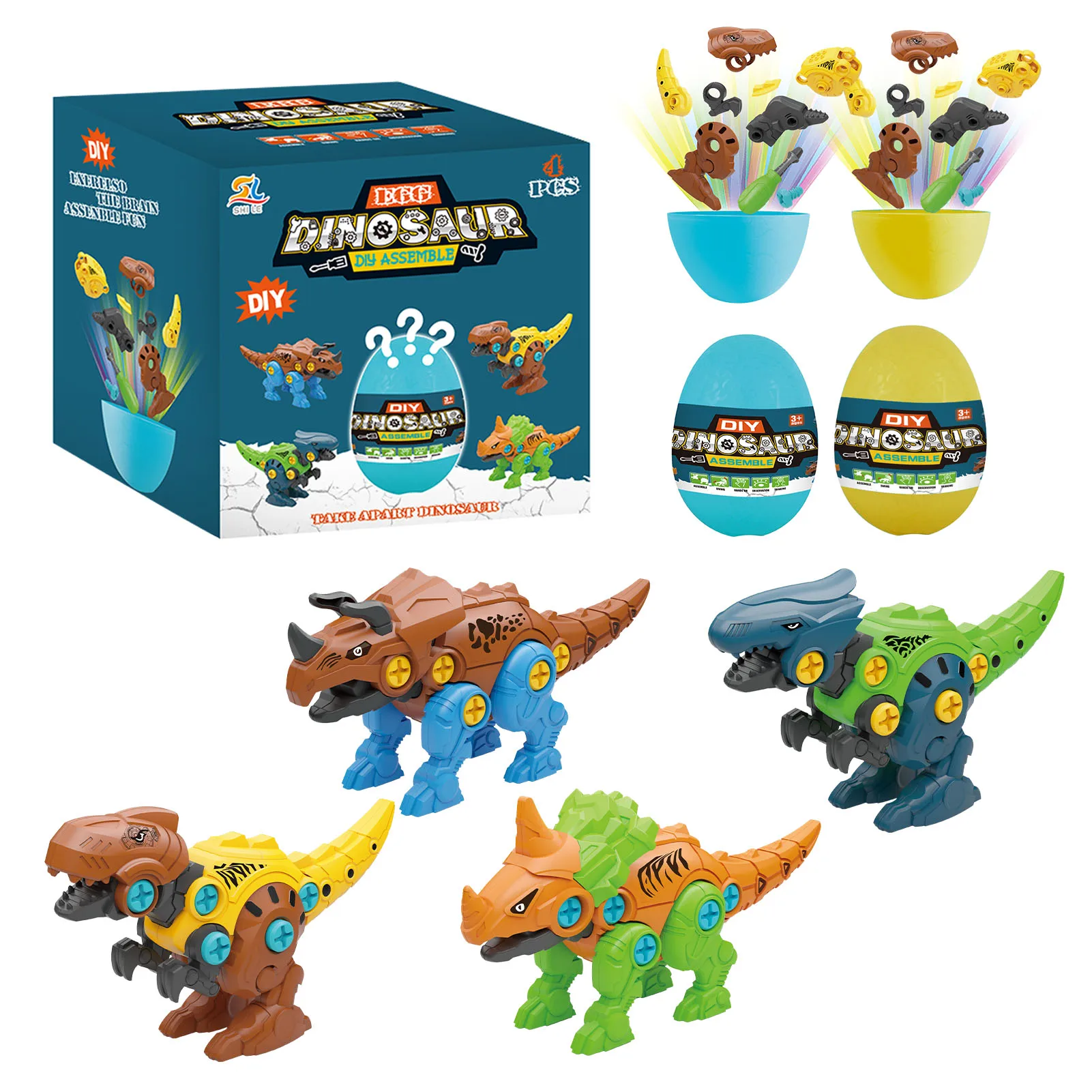 New Dinosaur Toys For 2 3 4 Year Old Boys Take Apart Building Toy Dinosaur Toys Set Building Model DIY Embly Educational Toys
New Dinosaur Toys For 2 3 4 Year Old Boys Take Apart Building Toy Dinosaur Toys Set Building Model DIY Embly Educational Toys