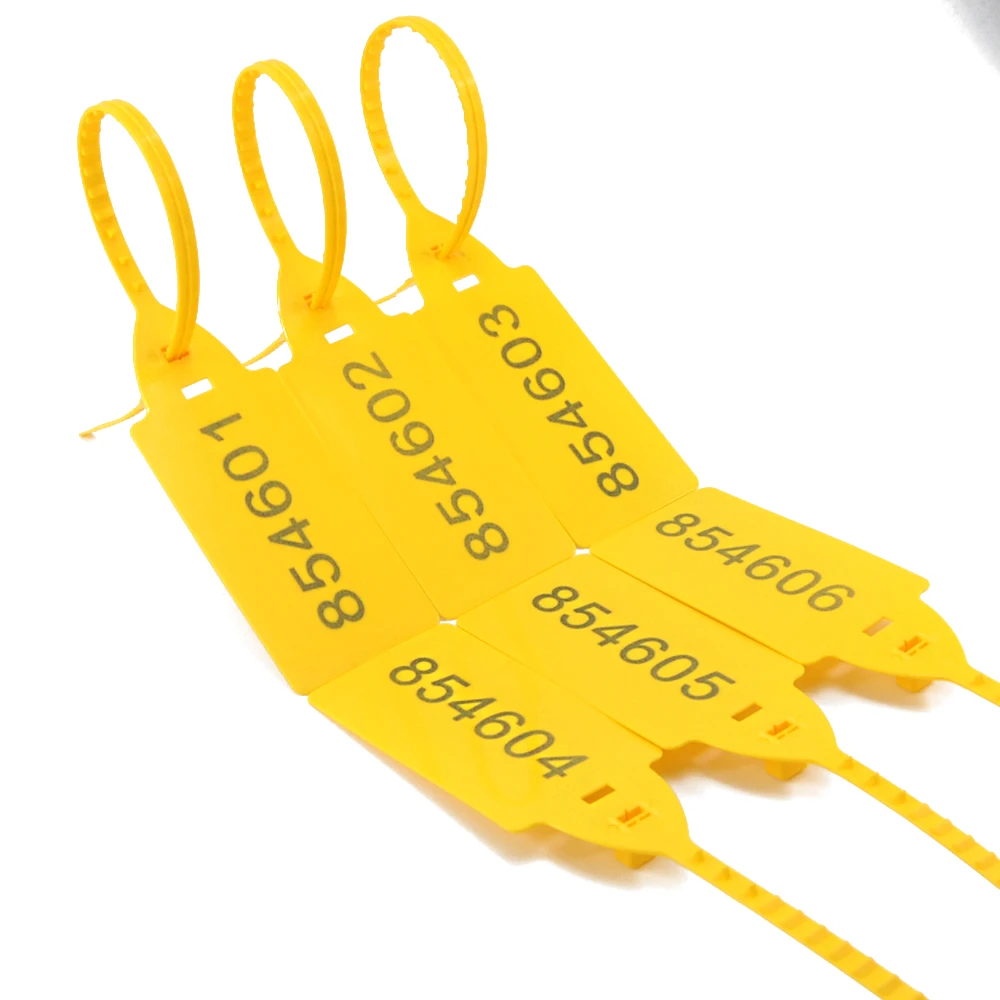 100pcs 450mm Yellow Large Paddle Plastic Security Seals Numbering Zip Ties Big Tags Robust Container Seals 100pcs
100pcs 450mm Yellow Large Paddle Plastic Security Seals Numbering Zip Ties Big Tags Robust Container Seals 100pcs