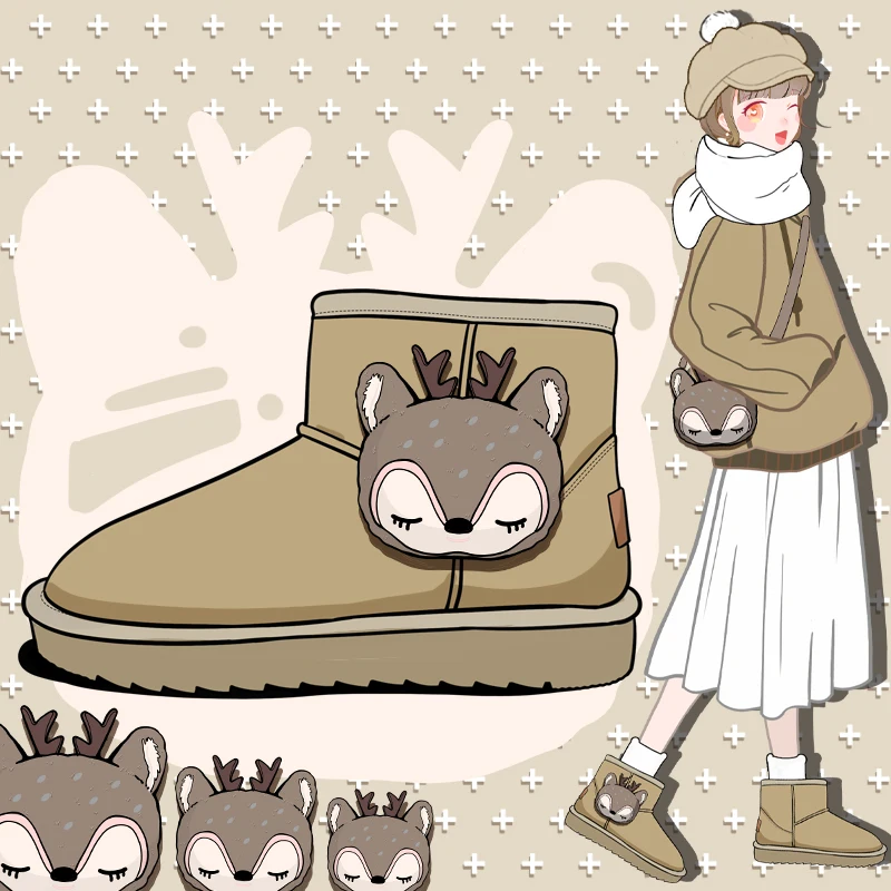 Amy и Майкл, новые дизайнерские ботинки, женские зимние теплые плюшевые ботинки для снега, милые удобные легкие пары для девушек и студентов 
Amy и Майкл, новые дизайнерские ботинки, женские зимние теплые плюшевые ботинки для снега, милые удобные легкие пары для девушек и студентов