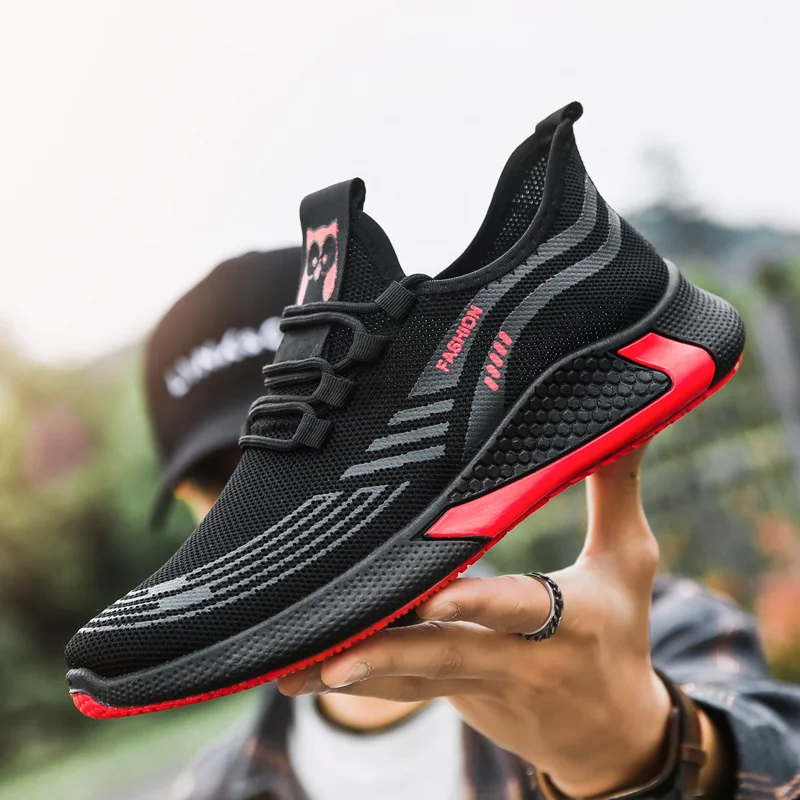 Running Shoes 2021 summer breathable new flying woven sports Korean fashion running shoes men's snakes
Running Shoes 2021 summer breathable new flying woven sports Korean fashion running shoes men's snakes