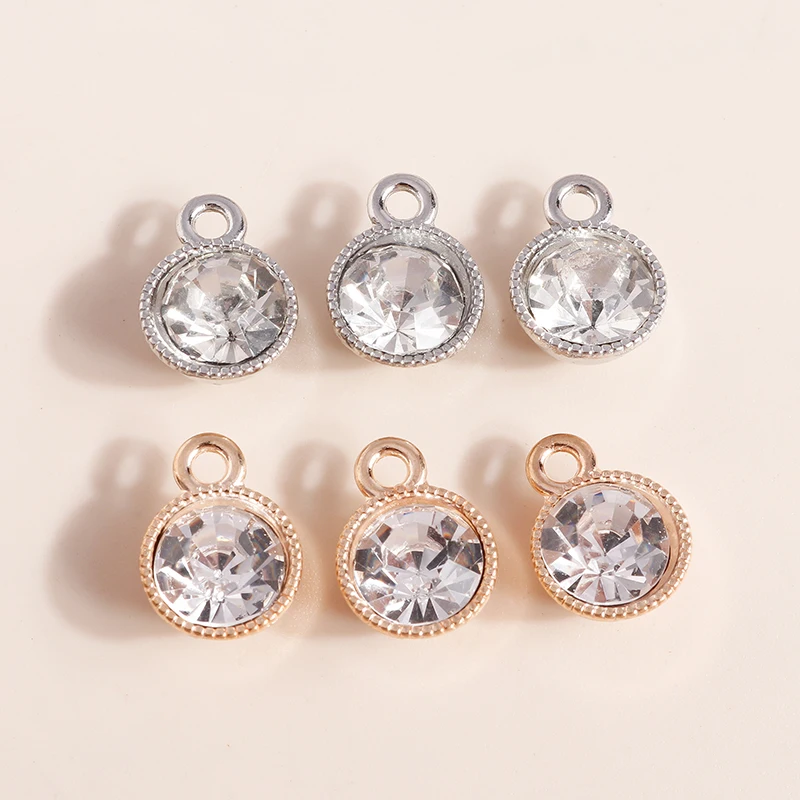 10pcs 10*13mm All-match Round Crystal Charms Pendants for Necklaces Bracelets Earrings diy Jewelry Making Accessories
10pcs 10*13mm All-match Round Crystal Charms Pendants for Necklaces Bracelets Earrings diy Jewelry Making Accessories