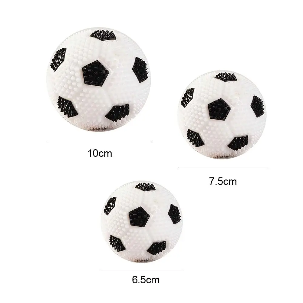 

Kids LED Light Bouncy Ball Flashing Soccer Elastic Luminous Glowing Football Squeaky Sound Toy
