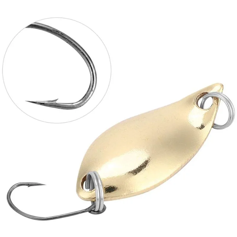 1 Pcs Metal Gold Sliver Fishing Lure2.5G-5G Sequined Hard Baits Noise Paillette with Feather for Sea Lures Tool Wobbler Spinner
1 Pcs Metal Gold Sliver Fishing Lure2.5G-5G Sequined Hard Baits Noise Paillette with Feather for Sea Lures Tool Wobbler Spinner