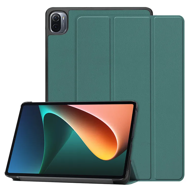 Трехскладной кожаный смарт-чехол для планшета Xiaomi Mi Pad 5/5 Pro
Трехскладной кожаный смарт-чехол для планшета Xiaomi Mi Pad 5/5 Pro