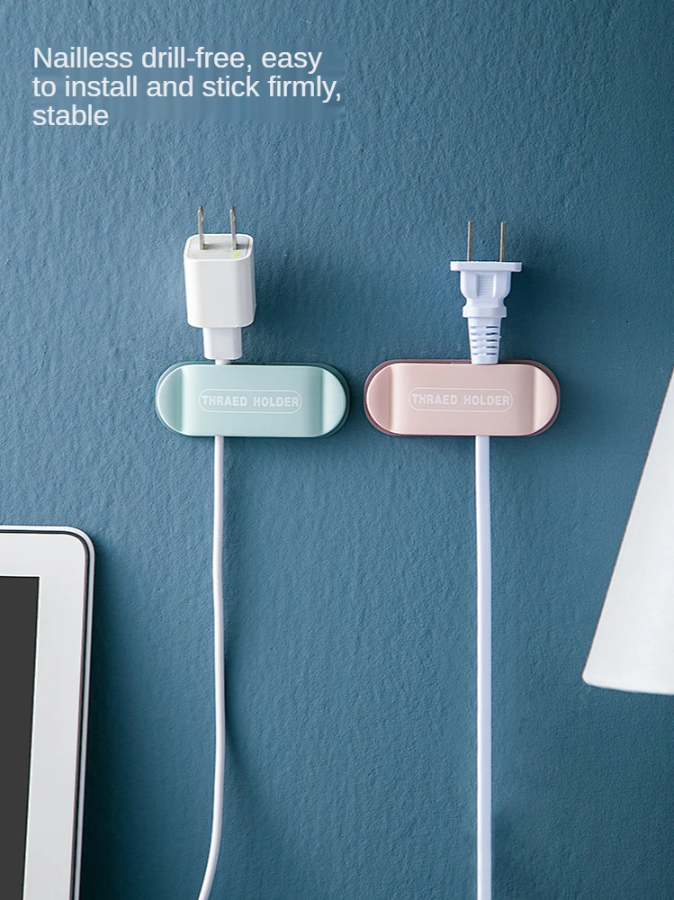 Punch-free plug holder cable management hook kitchen wire power supply storage and sorting data cable wall hanging ditch househo
Punch-free plug holder cable management hook kitchen wire power supply storage and sorting data cable wall hanging ditch househo