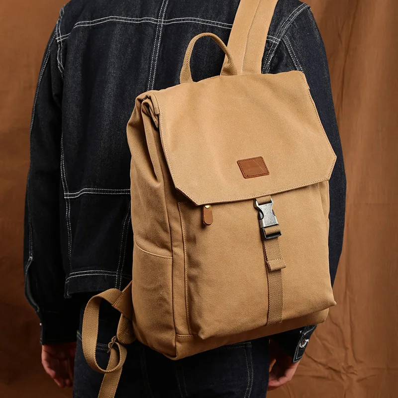 Retro men's canvas shoulder bags, high school students' schoolbags, leisure and large-capacity travel bags, backpacks
Retro men's canvas shoulder bags, high school students' schoolbags, leisure and large-capacity travel bags, backpacks