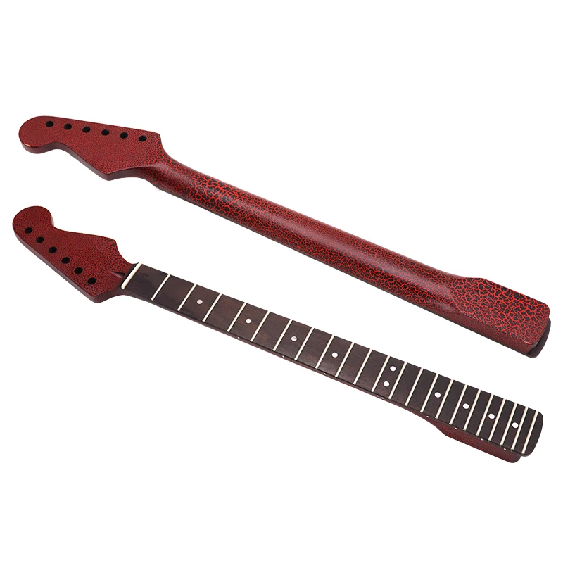 Burst Crack Design ST Electric Guitar Neck 22 Frets Strat Neck Right Hand Purple Guitar Bow for Electric Guitar 5.5cm Heel Width 
Burst Crack Design ST Electric Guitar Neck 22 Frets Strat Neck Right Hand Purple Guitar Bow for Electric Guitar 5.5cm Heel Width