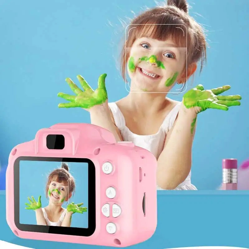 1080P Projection Video Camera for Kids Baby Gift Educational Toy Mini Digital Camera with 2 Inch Screen
1080P Projection Video Camera for Kids Baby Gift Educational Toy Mini Digital Camera with 2 Inch Screen