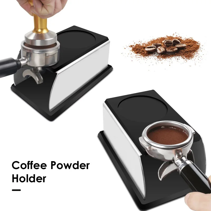 Hot Espresso Coffee Temper Stand Stainless Steel Tamping Stand For Coffee Machine And Coffee Tamper Storage Base Silicone Mat
Hot Espresso Coffee Temper Stand Stainless Steel Tamping Stand For Coffee Machine And Coffee Tamper Storage Base Silicone Mat