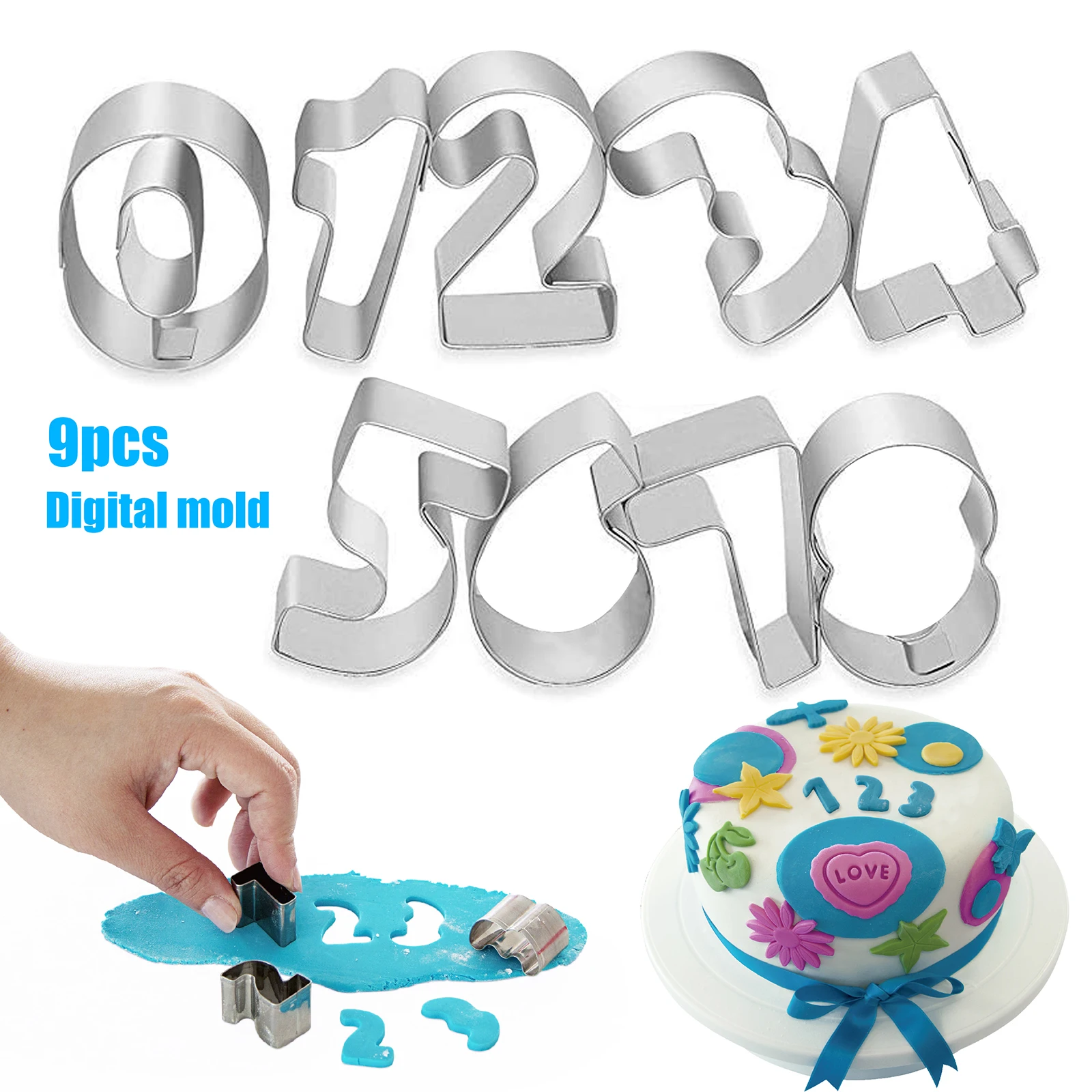 Cookie Cutters Set Cookie Cutters Arabic Cookie Mold Fondant Mould 3D Mould Numbers Silver Numbers Cookie Cutter Set Cake Making
Cookie Cutters Set Cookie Cutters Arabic Cookie Mold Fondant Mould 3D Mould Numbers Silver Numbers Cookie Cutter Set Cake Making