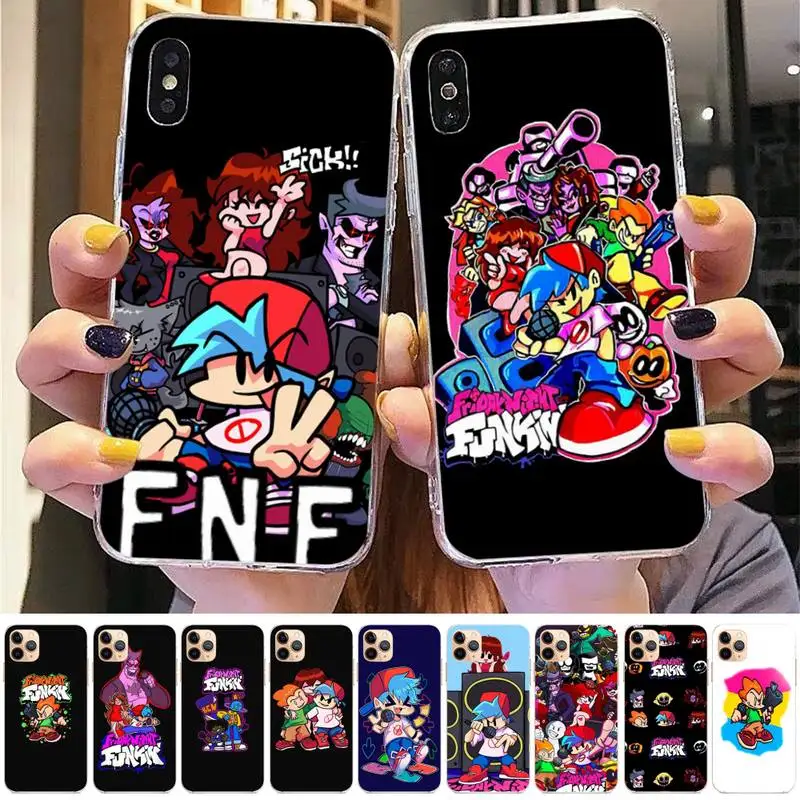 Hot Game Friday Night Funkin Phone Case for iphone 13 11 12 pro XS MAX 8 7 6 6S Plus X 5S SE 2020 XR case
Hot Game Friday Night Funkin Phone Case for iphone 13 11 12 pro XS MAX 8 7 6 6S Plus X 5S SE 2020 XR case