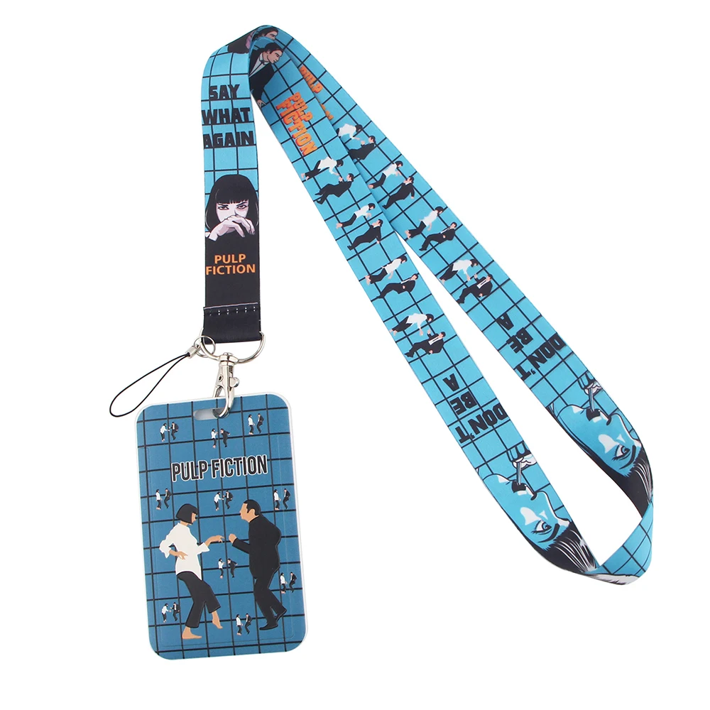 ER694 Movie Pulp Fiction Creative Lanyard Card Holder Student Hanging Neck Mobile Phone Lanyard Badge
ER694 Movie Pulp Fiction Creative Lanyard Card Holder Student Hanging Neck Mobile Phone Lanyard Badge