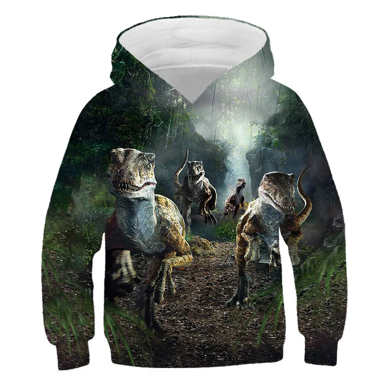 Autumn And Winter 2021 3D printing Jurassic Park dinosaur boys, girls and children Hoodie fashion leisure animation cartoon top
Autumn And Winter 2021 3D printing Jurassic Park dinosaur boys, girls and children Hoodie fashion leisure animation cartoon top
