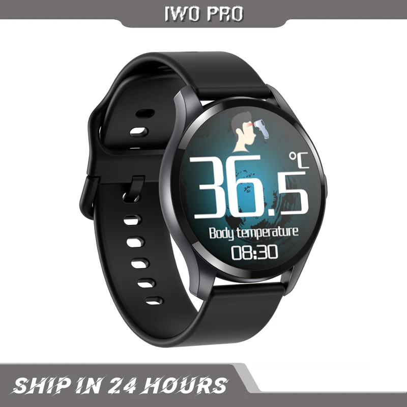 IWO PRO T88 Smart Watch Thermometer Touch Round Bracelet Heart Rate Monitor Blood Pressure Temperature Band Music Control Sports
IWO PRO T88 Smart Watch Thermometer Touch Round Bracelet Heart Rate Monitor Blood Pressure Temperature Band Music Control Sports
