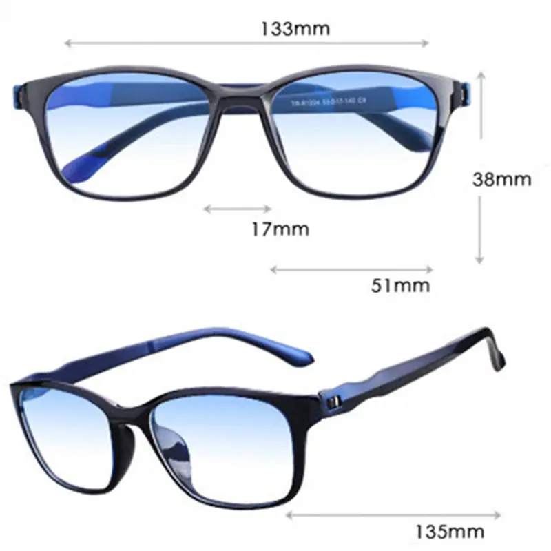 Men Reading Glasses Anti Blue Rays Presbyopia Eyeglasses Antifatigue Computer Eyewear with +1.5 +2.0 +2.5 +3.0 +3.5 +4.0
Men Reading Glasses Anti Blue Rays Presbyopia Eyeglasses Antifatigue Computer Eyewear with +1.5 +2.0 +2.5 +3.0 +3.5 +4.0